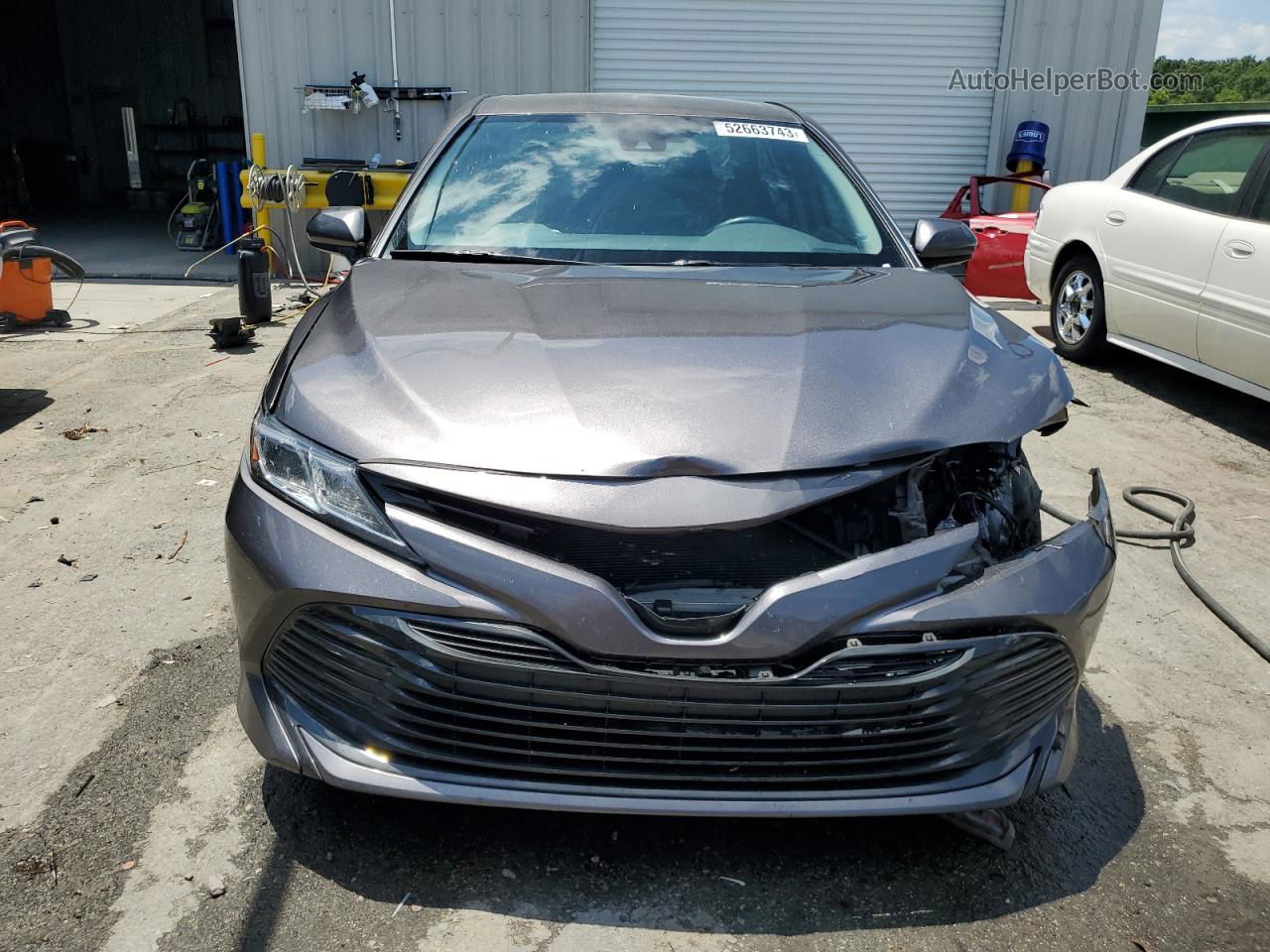 2019 Toyota Camry L Серый vin: 4T1B11HK3KU225909