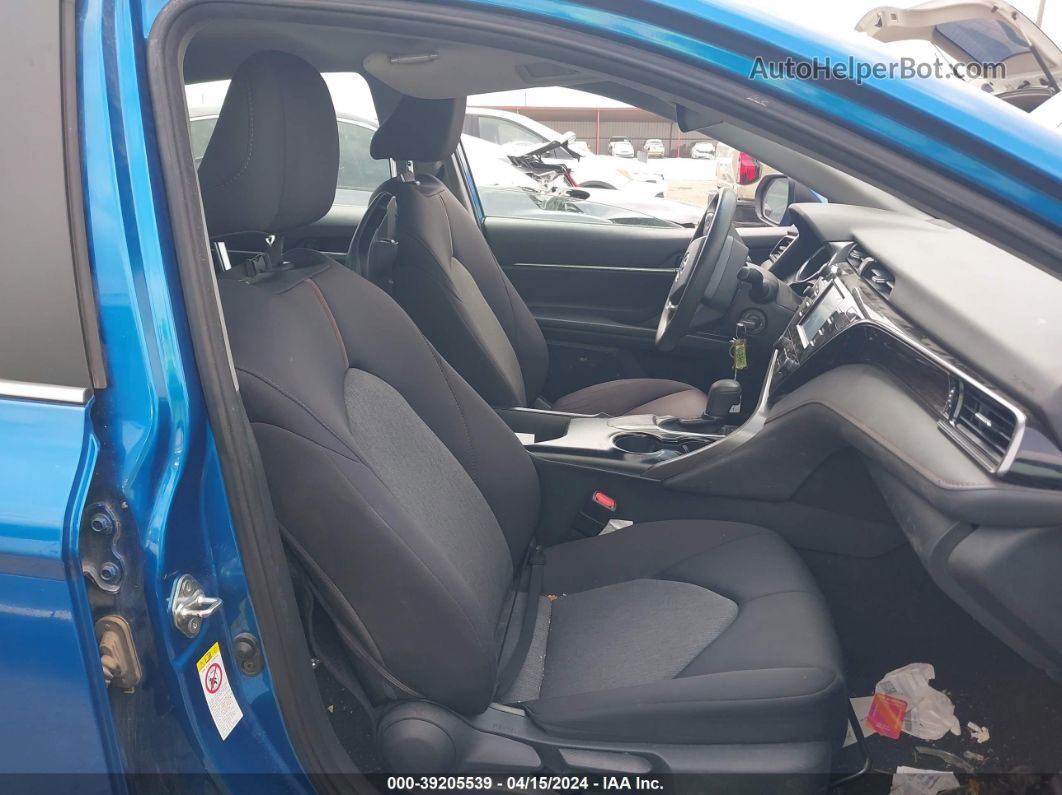 2019 Toyota Camry Le Blue vin: 4T1B11HK3KU238336