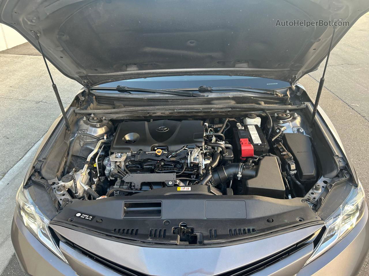 2019 Toyota Camry L Gray vin: 4T1B11HK3KU250602