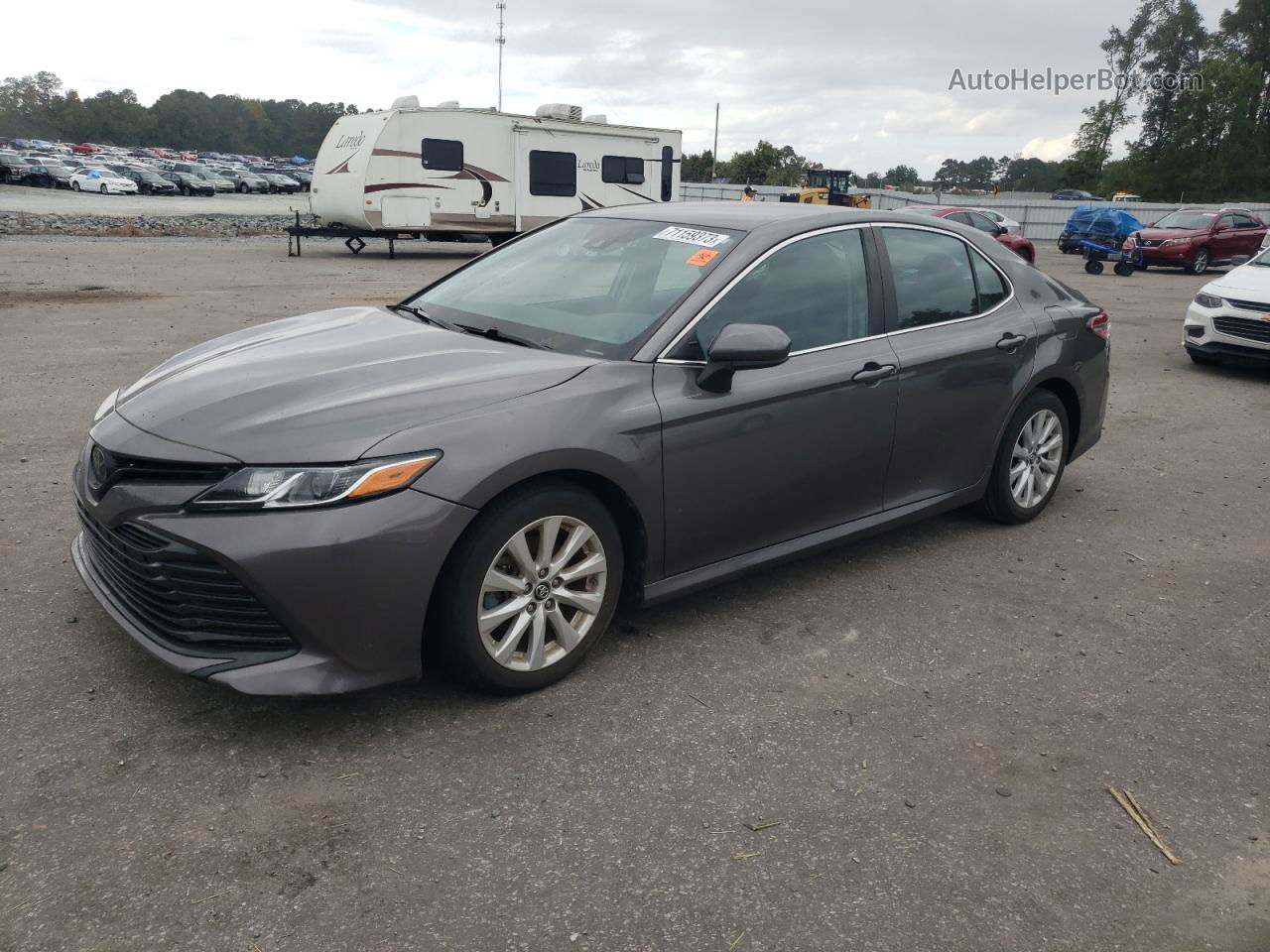 2019 Toyota Camry L Gray vin: 4T1B11HK3KU260952