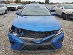 2019 Toyota Camry L Blue vin: 4T1B11HK3KU261941