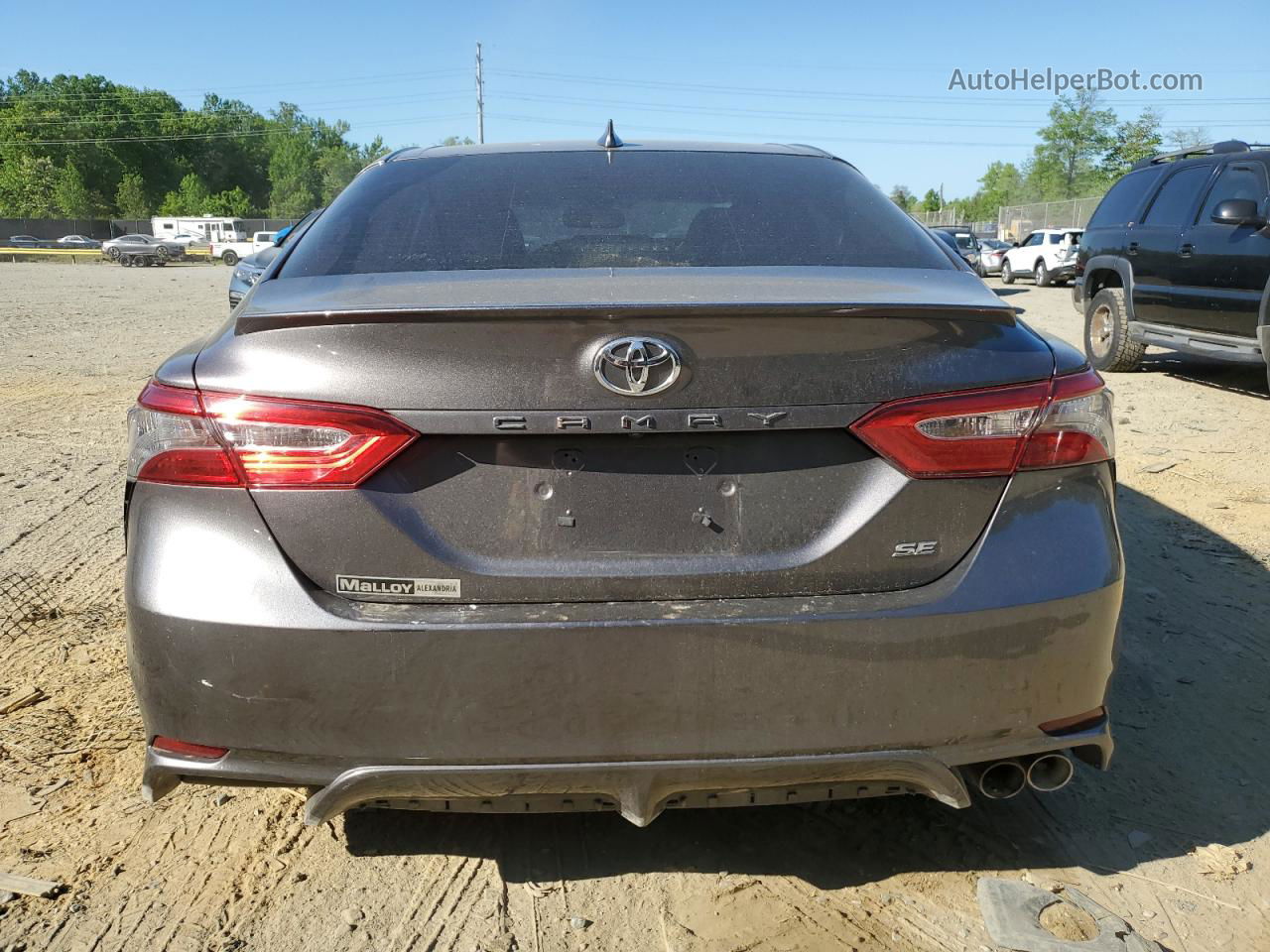 2019 Toyota Camry L Gray vin: 4T1B11HK3KU277363