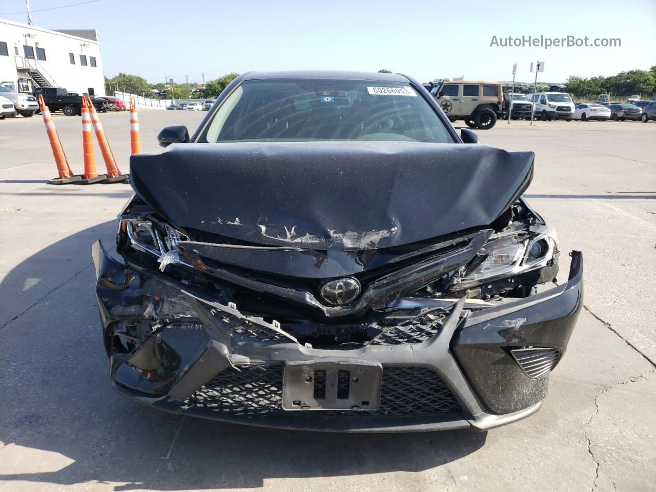 2019 Toyota Camry L Black vin: 4T1B11HK3KU278853