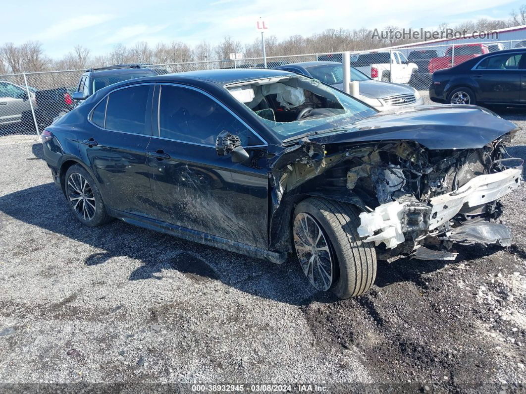 2019 Toyota Camry Se Black vin: 4T1B11HK3KU282482