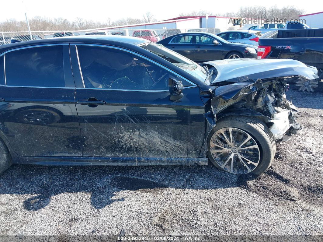 2019 Toyota Camry Se Black vin: 4T1B11HK3KU282482