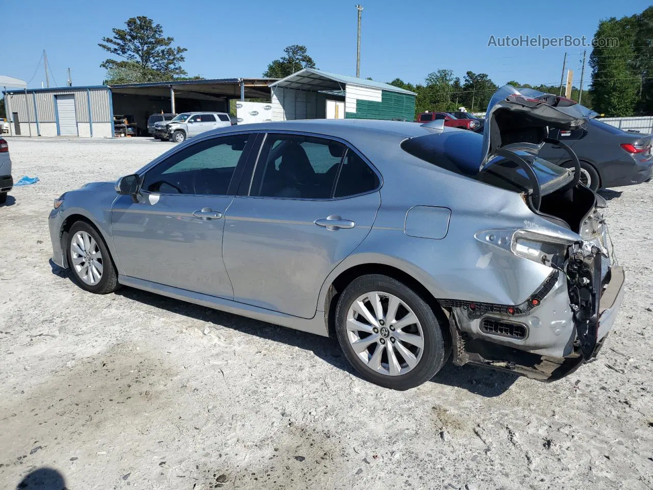 2019 Toyota Camry L Silver vin: 4T1B11HK3KU285429