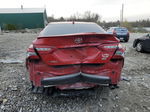 2019 Toyota Camry L Burgundy vin: 4T1B11HK3KU290288