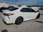 2019 Toyota Camry L White vin: 4T1B11HK3KU693493