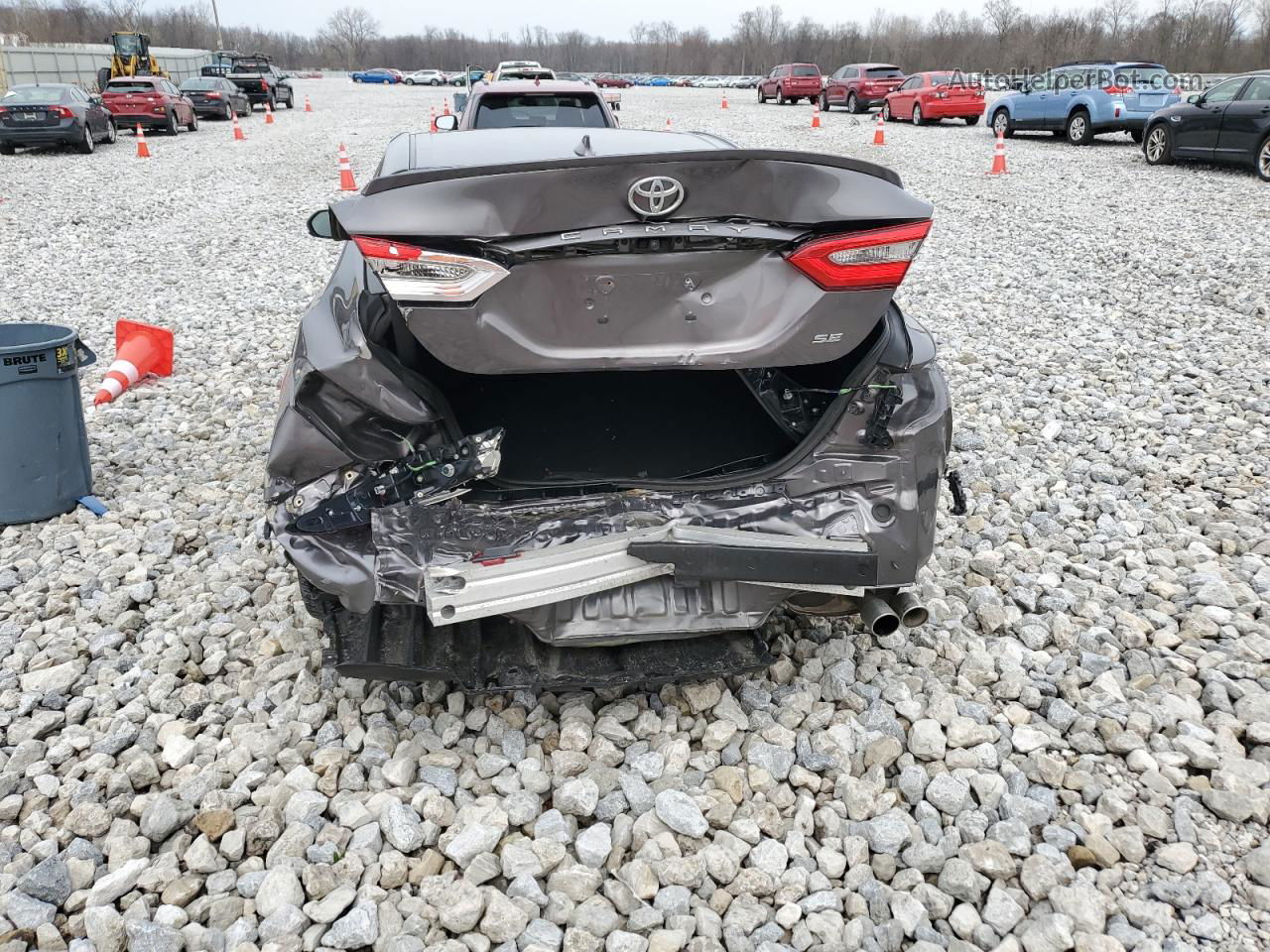 2019 Toyota Camry L Серебряный vin: 4T1B11HK3KU698967