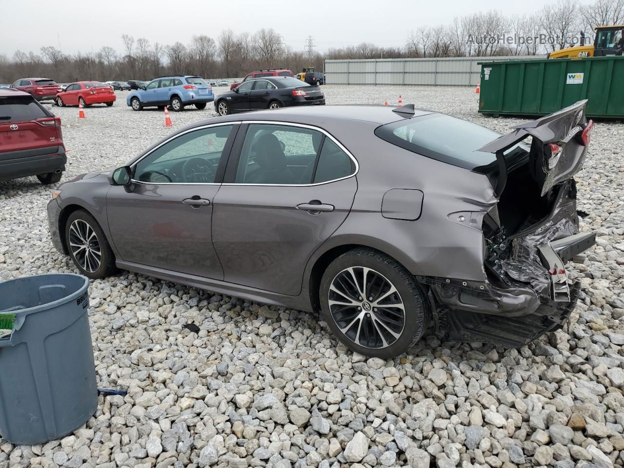 2019 Toyota Camry L Серебряный vin: 4T1B11HK3KU698967