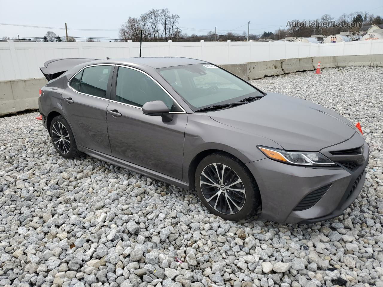 2019 Toyota Camry L Серебряный vin: 4T1B11HK3KU698967