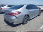 2019 Toyota Camry Se Silver vin: 4T1B11HK3KU733295