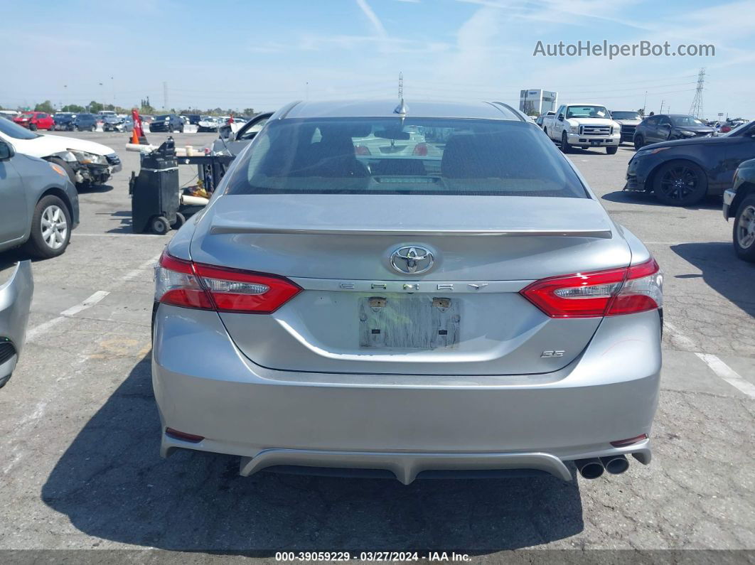 2019 Toyota Camry Se Silver vin: 4T1B11HK3KU733295