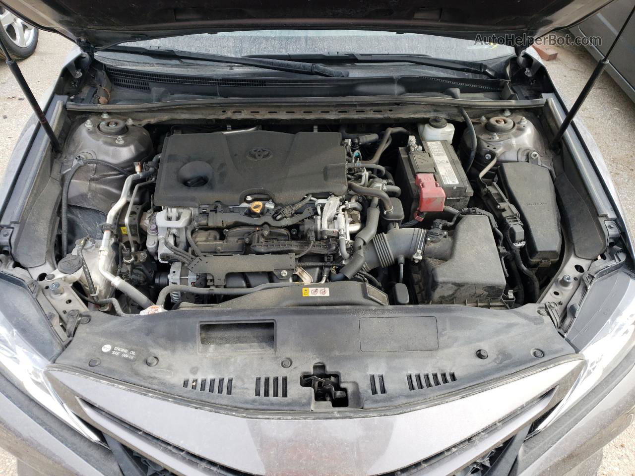 2019 Toyota Camry L Gray vin: 4T1B11HK3KU741817