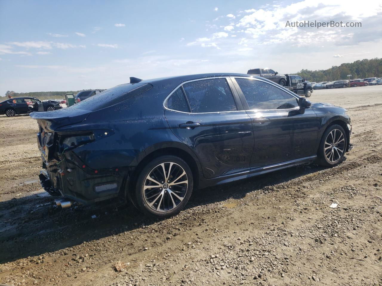 2019 Toyota Camry L Black vin: 4T1B11HK3KU760934