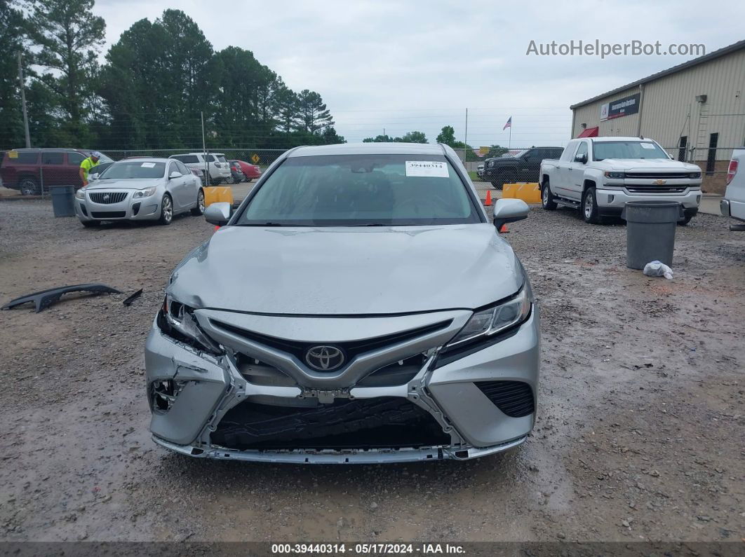 2019 Toyota Camry Se Silver vin: 4T1B11HK3KU763638