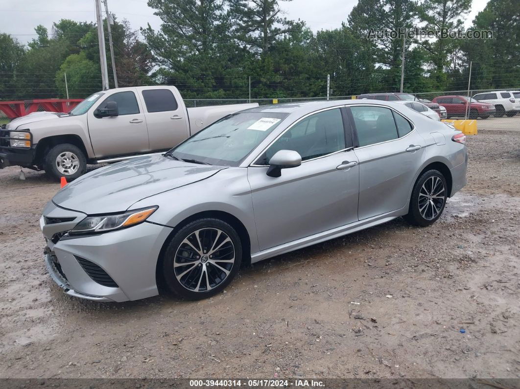 2019 Toyota Camry Se Серебряный vin: 4T1B11HK3KU763638