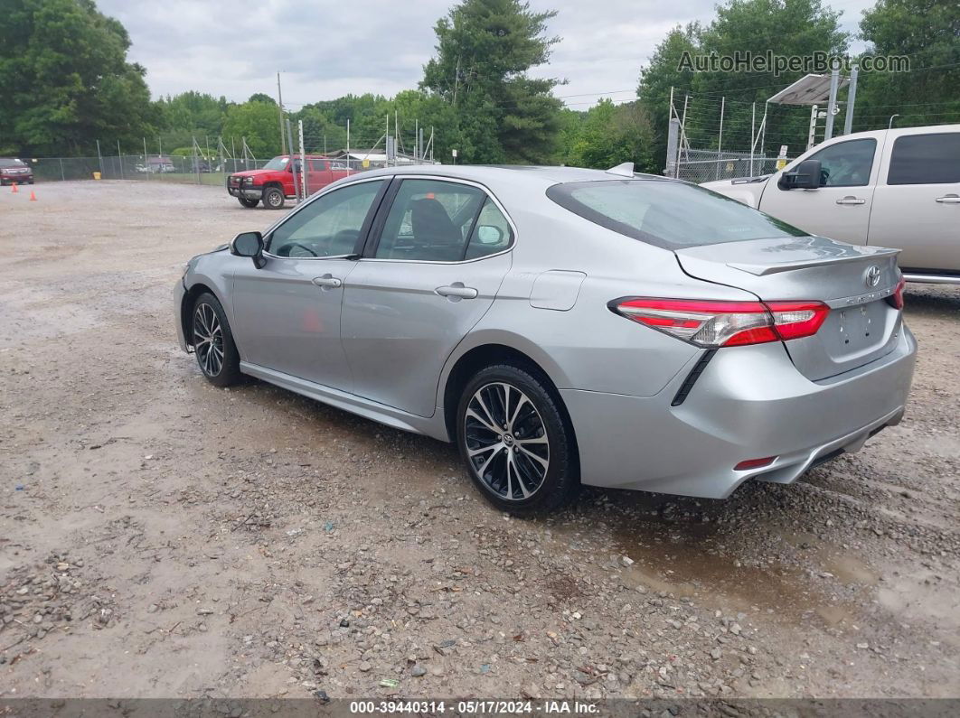 2019 Toyota Camry Se Silver vin: 4T1B11HK3KU763638