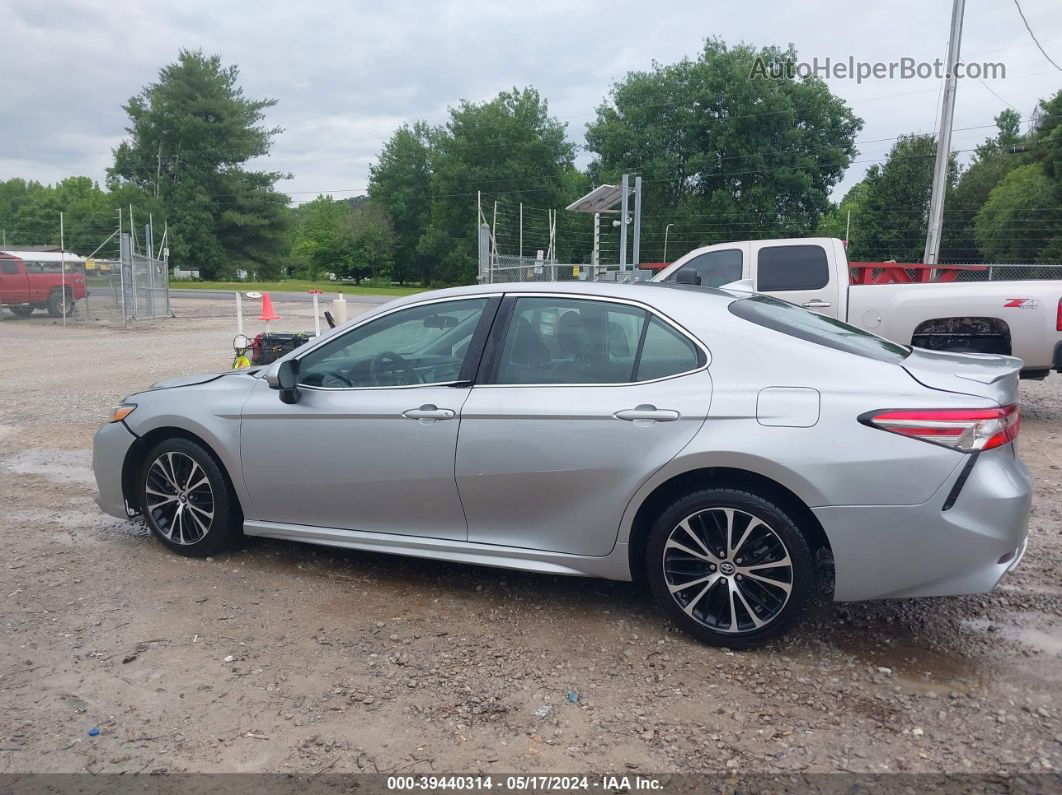 2019 Toyota Camry Se Silver vin: 4T1B11HK3KU763638