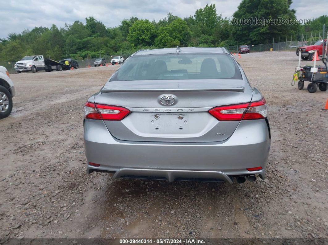 2019 Toyota Camry Se Silver vin: 4T1B11HK3KU763638