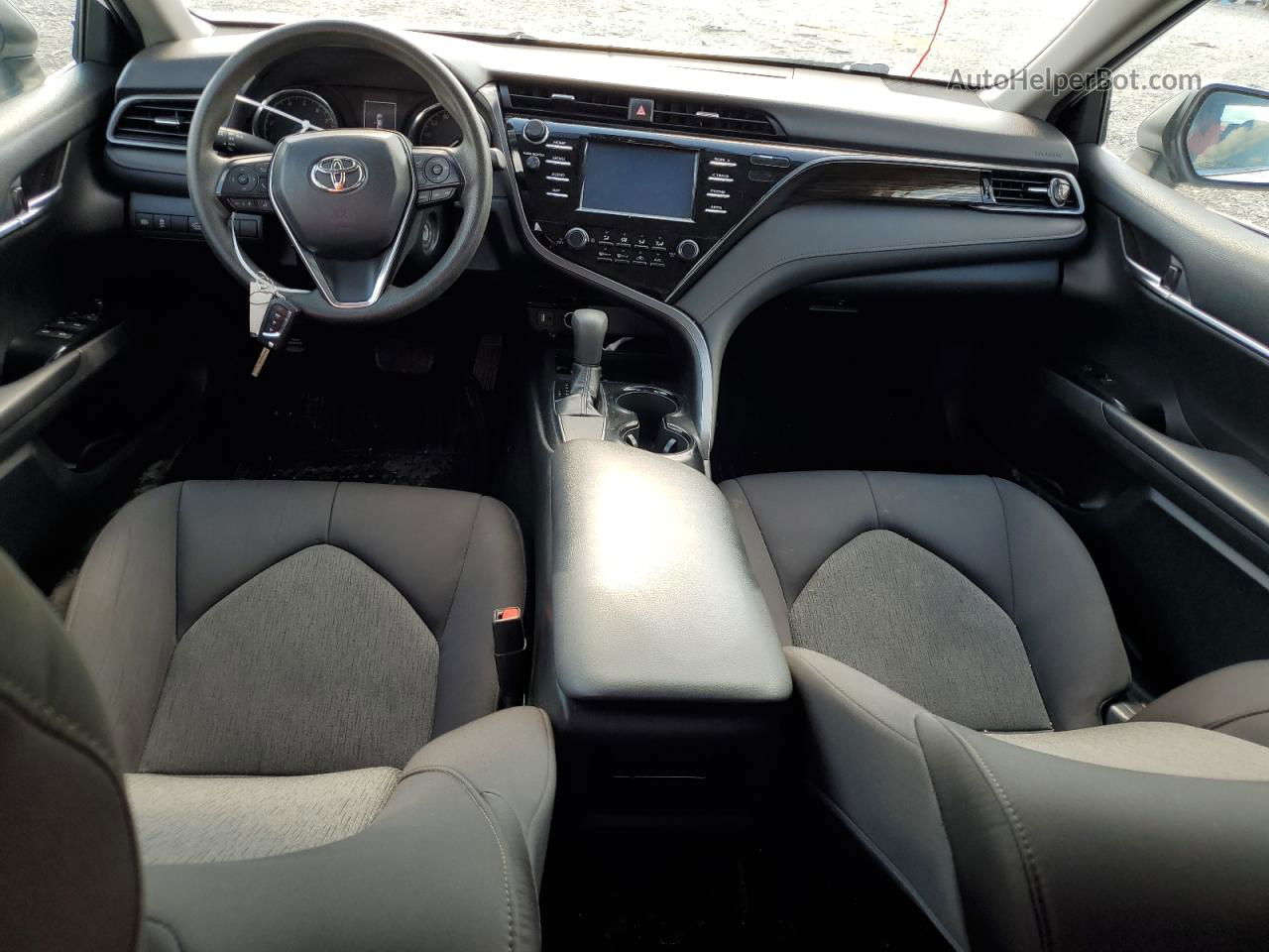 2019 Toyota Camry L Белый vin: 4T1B11HK3KU775997