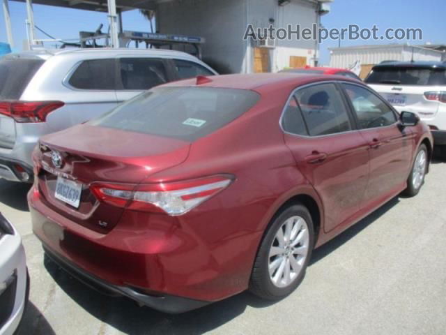 2019 Toyota Camry Le/se/xle/l Красный vin: 4T1B11HK3KU776079