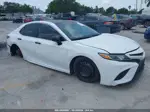 2019 Toyota Camry Se White vin: 4T1B11HK3KU781038