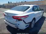 2019 Toyota Camry Le White vin: 4T1B11HK3KU799328