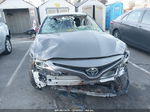 2019 Toyota Camry Se Серый vin: 4T1B11HK3KU800008