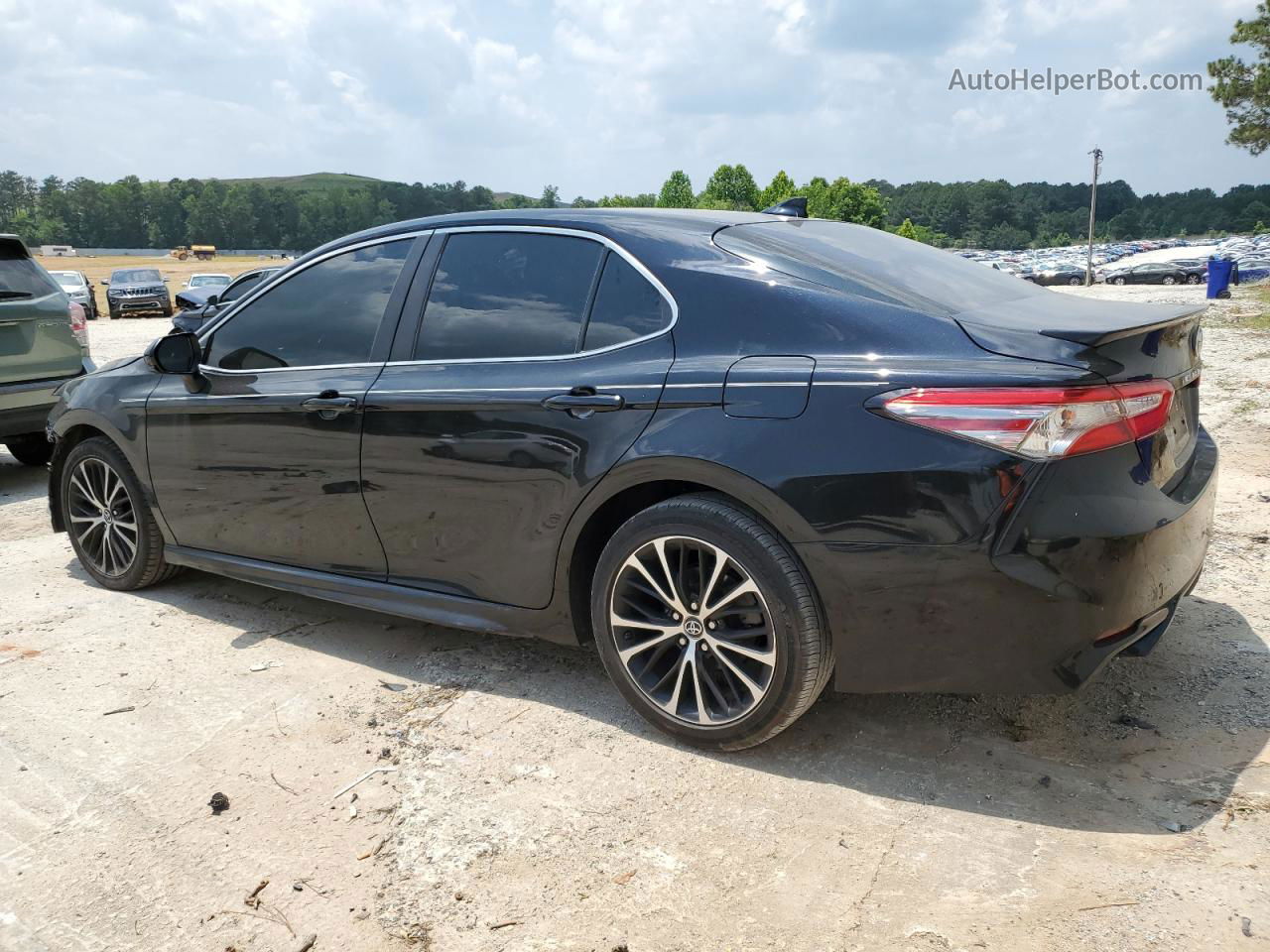 2019 Toyota Camry L Black vin: 4T1B11HK3KU808559