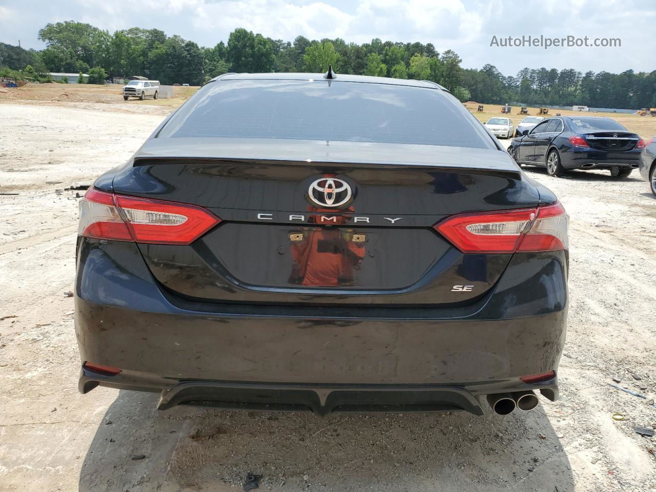 2019 Toyota Camry L Black vin: 4T1B11HK3KU808559