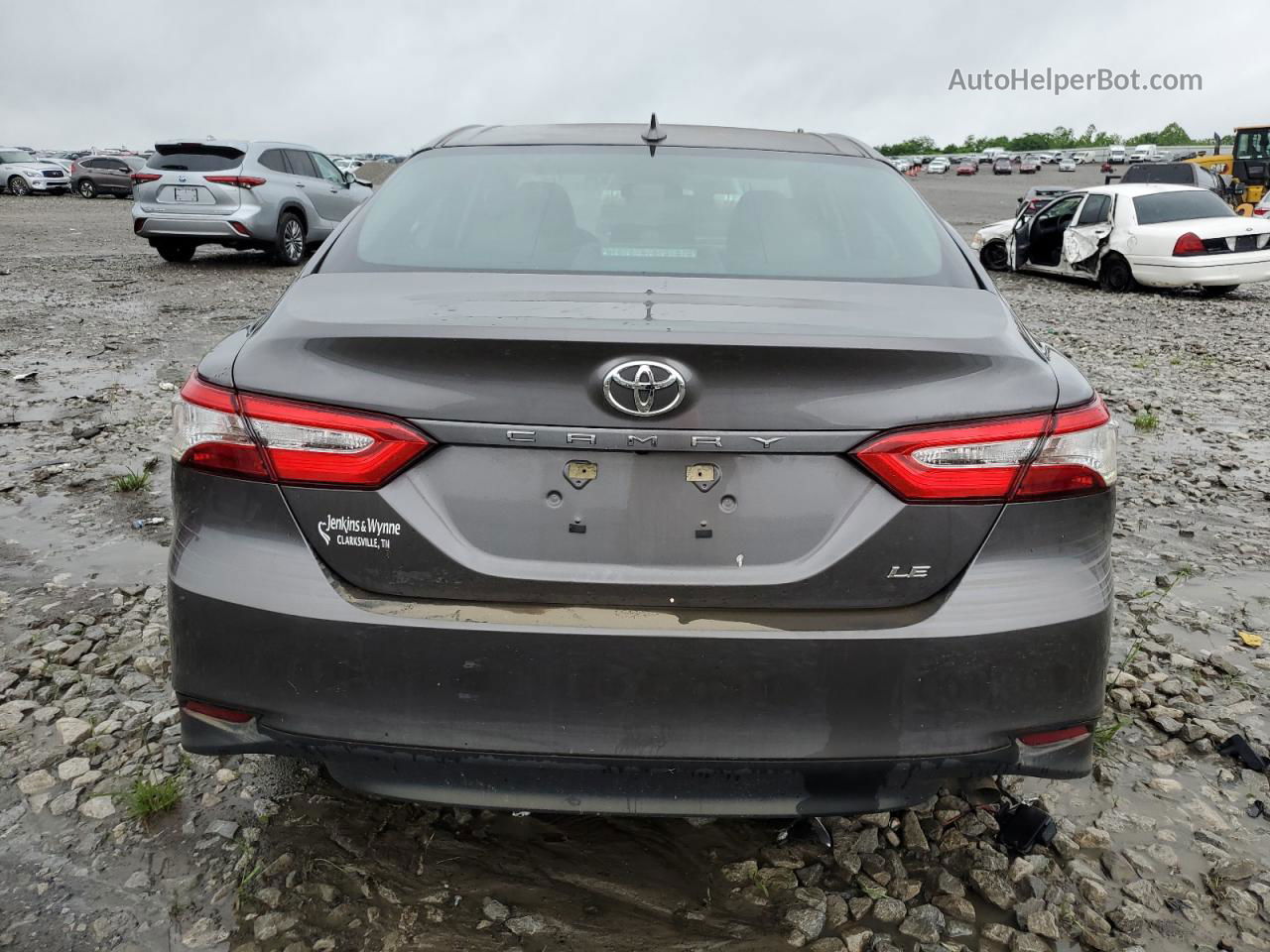 2019 Toyota Camry L Gray vin: 4T1B11HK3KU815785