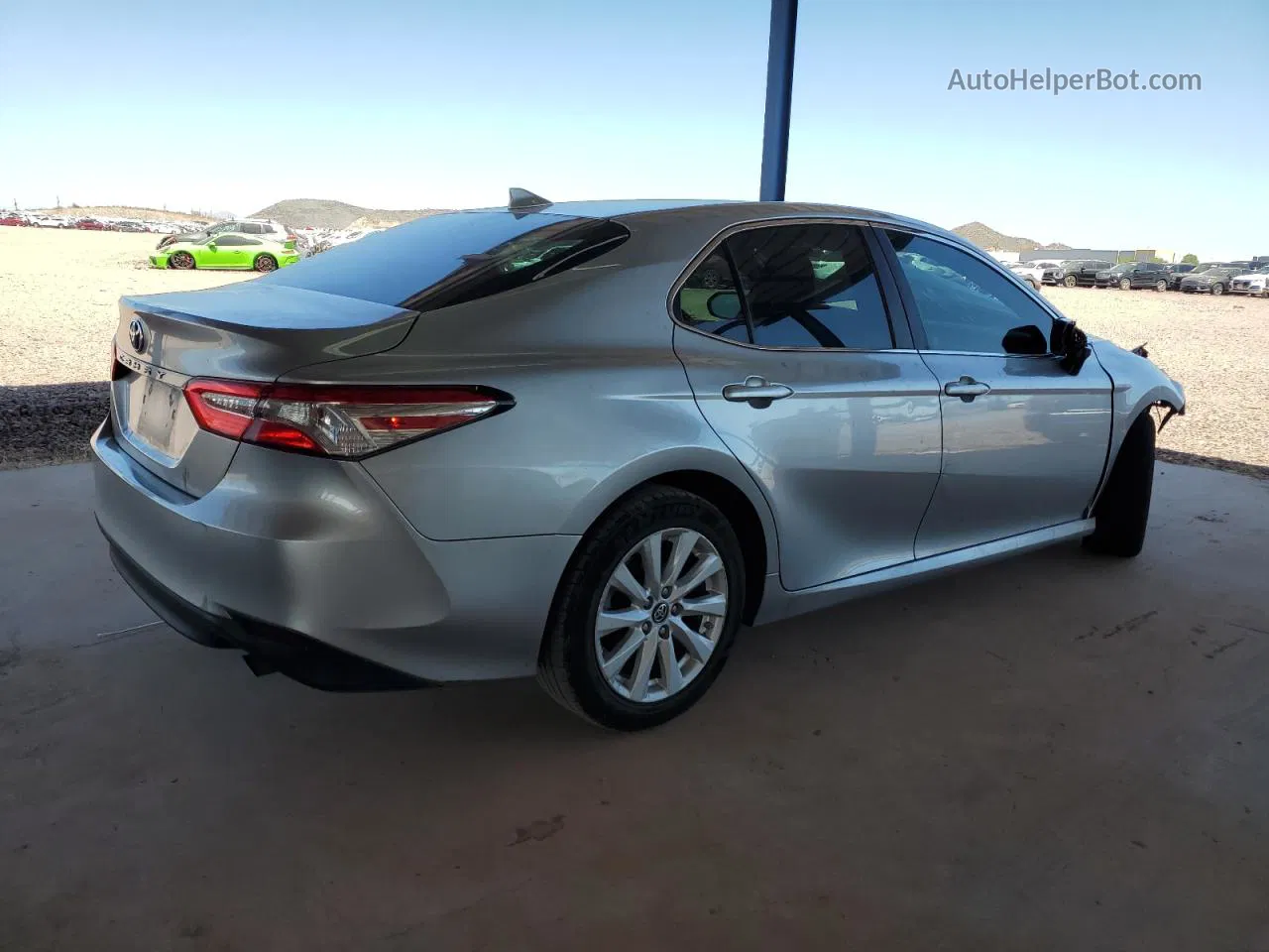 2019 Toyota Camry L Серебряный vin: 4T1B11HK3KU816080