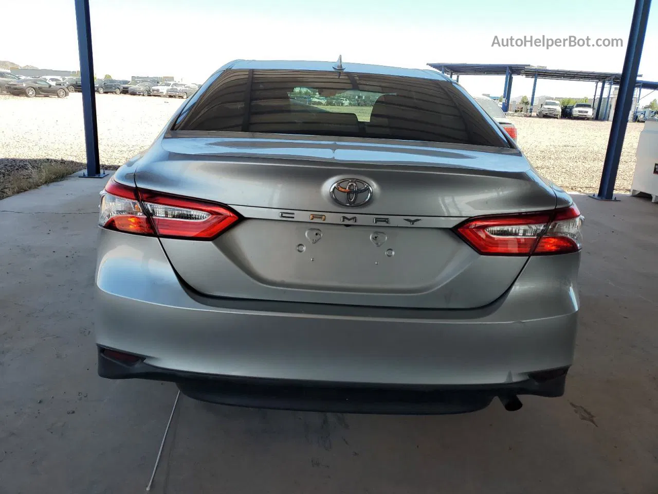 2019 Toyota Camry L Серебряный vin: 4T1B11HK3KU816080