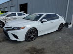 2019 Toyota Camry L White vin: 4T1B11HK4KU228463