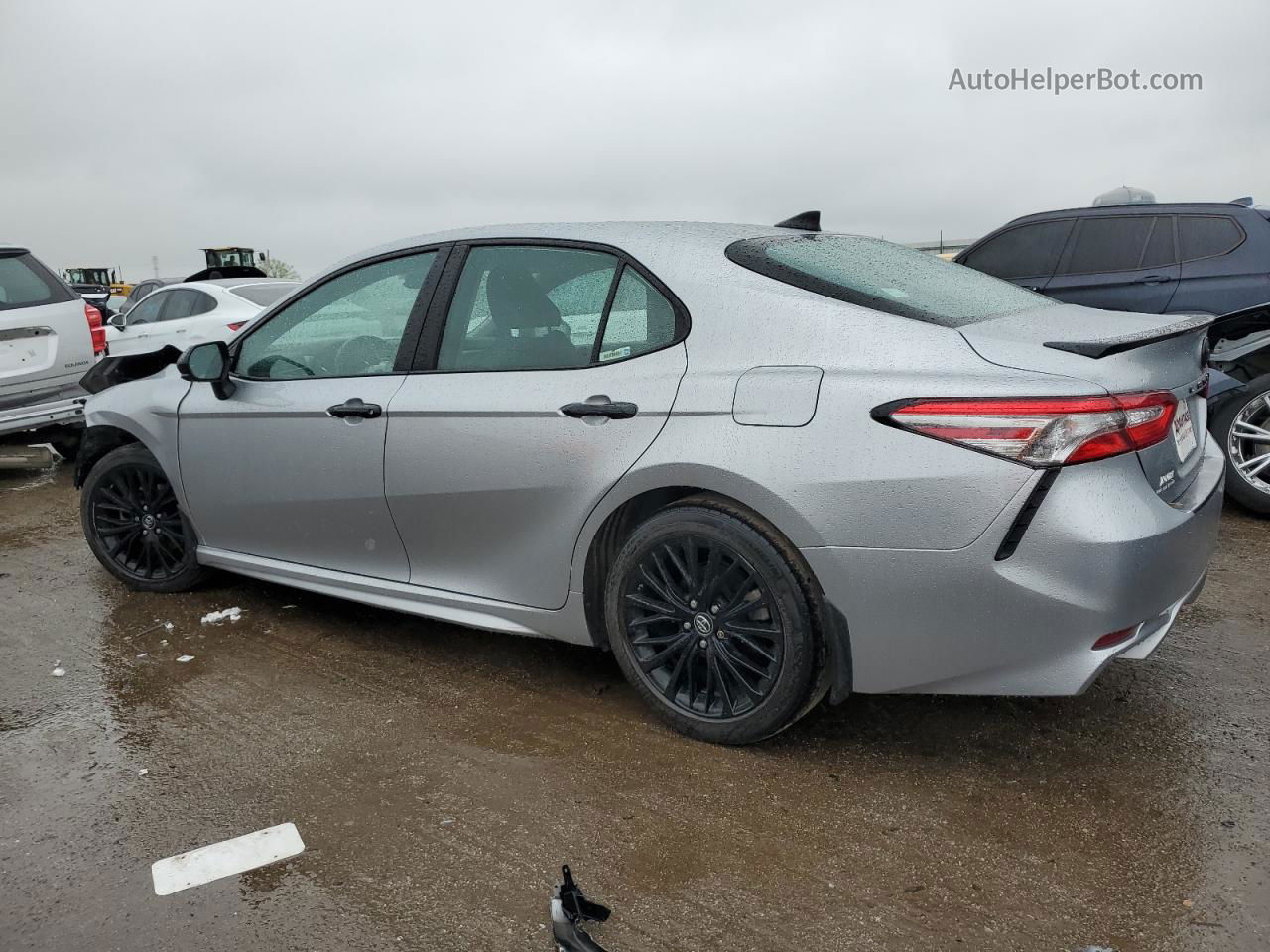 2019 Toyota Camry L Silver vin: 4T1B11HK4KU236501