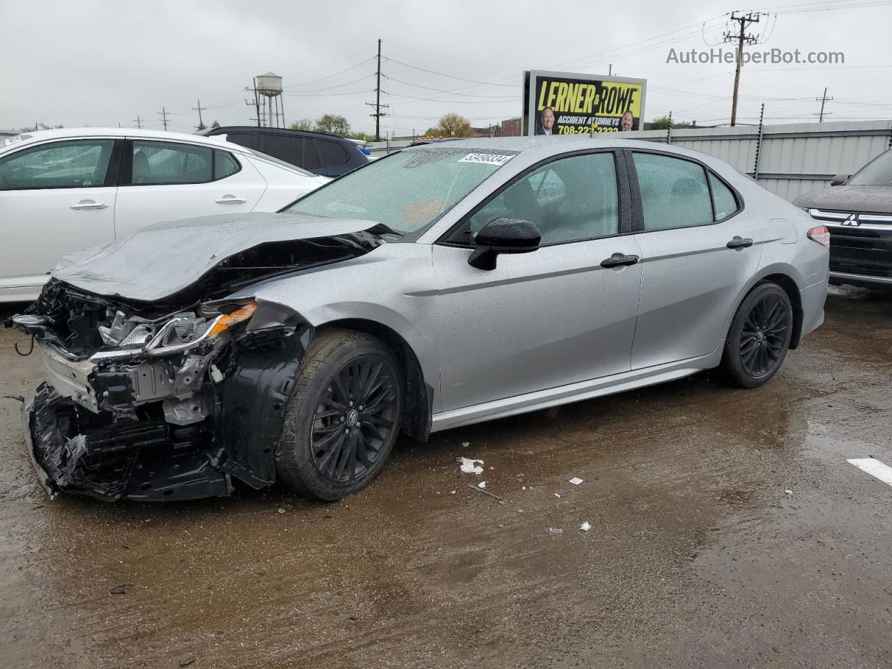 2019 Toyota Camry L Silver vin: 4T1B11HK4KU236501