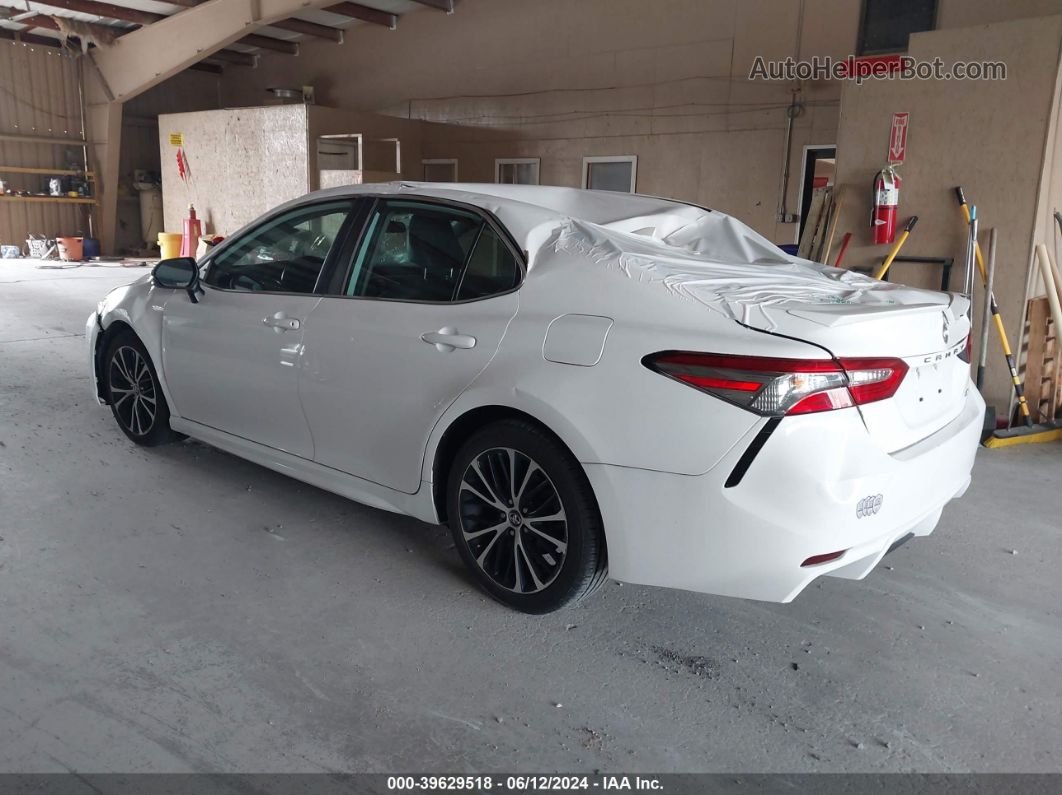 2019 Toyota Camry Se White vin: 4T1B11HK4KU255839