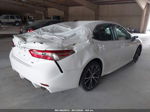 2019 Toyota Camry Se White vin: 4T1B11HK4KU255839