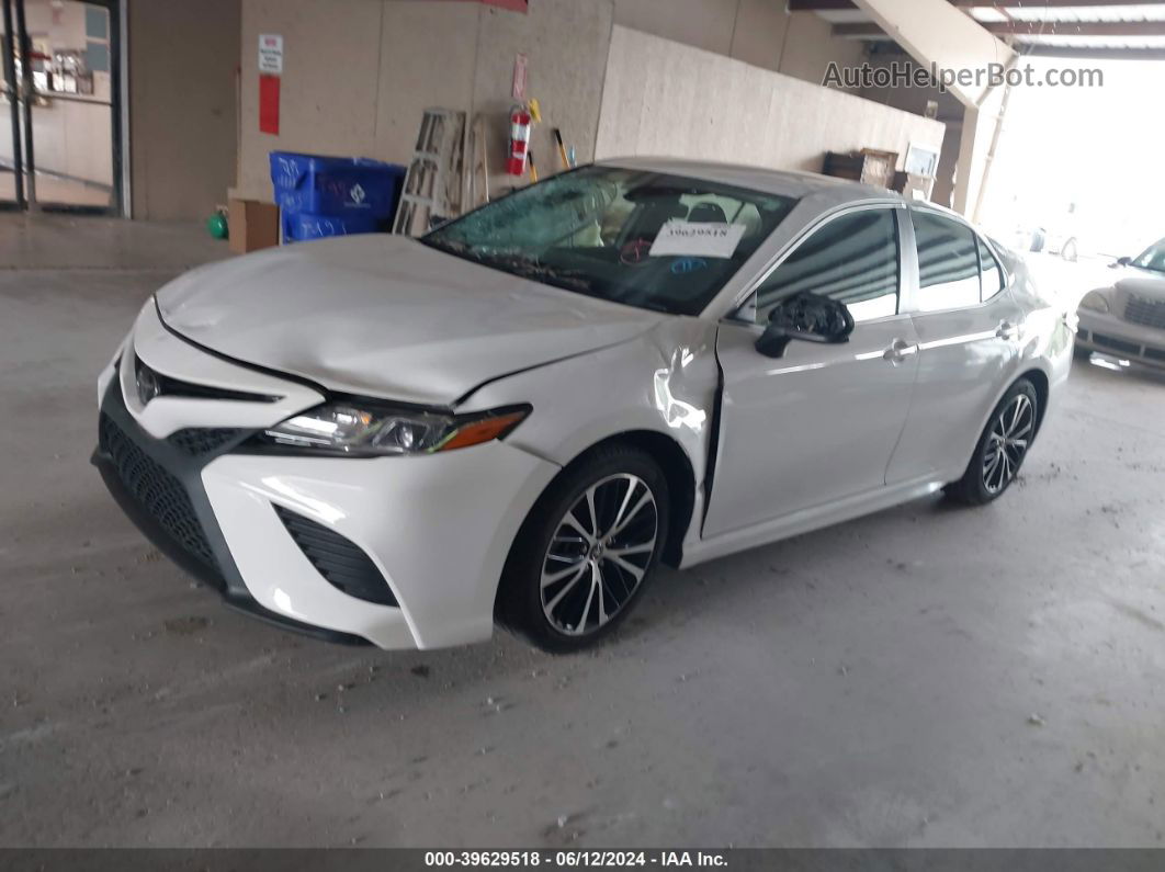 2019 Toyota Camry Se Белый vin: 4T1B11HK4KU255839