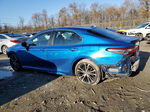 2019 Toyota Camry L Blue vin: 4T1B11HK4KU258191