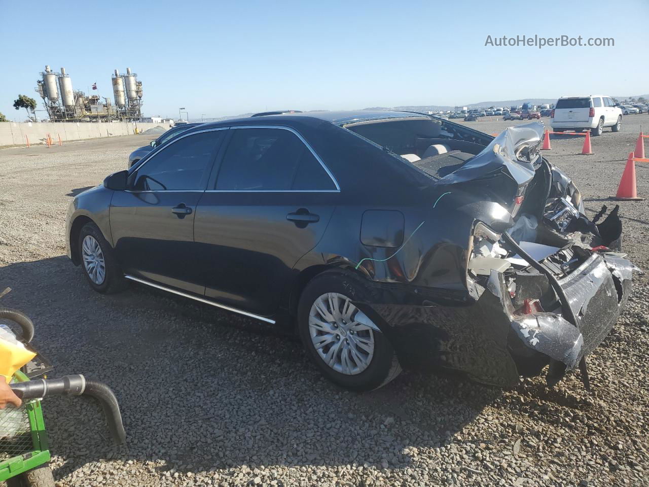 2019 Toyota Camry L Серый vin: 4T1B11HK4KU300178