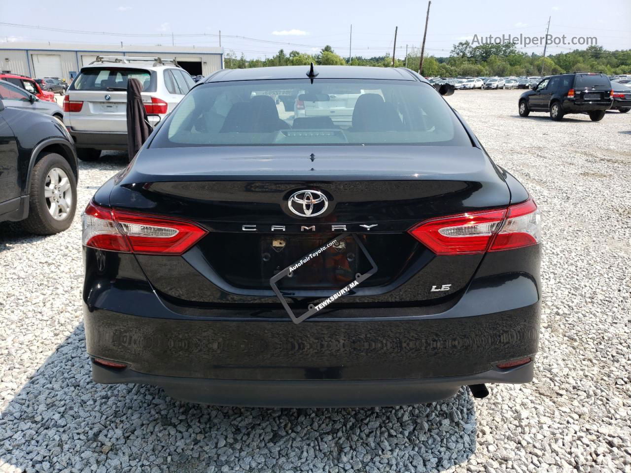 2019 Toyota Camry L Black vin: 4T1B11HK4KU681675