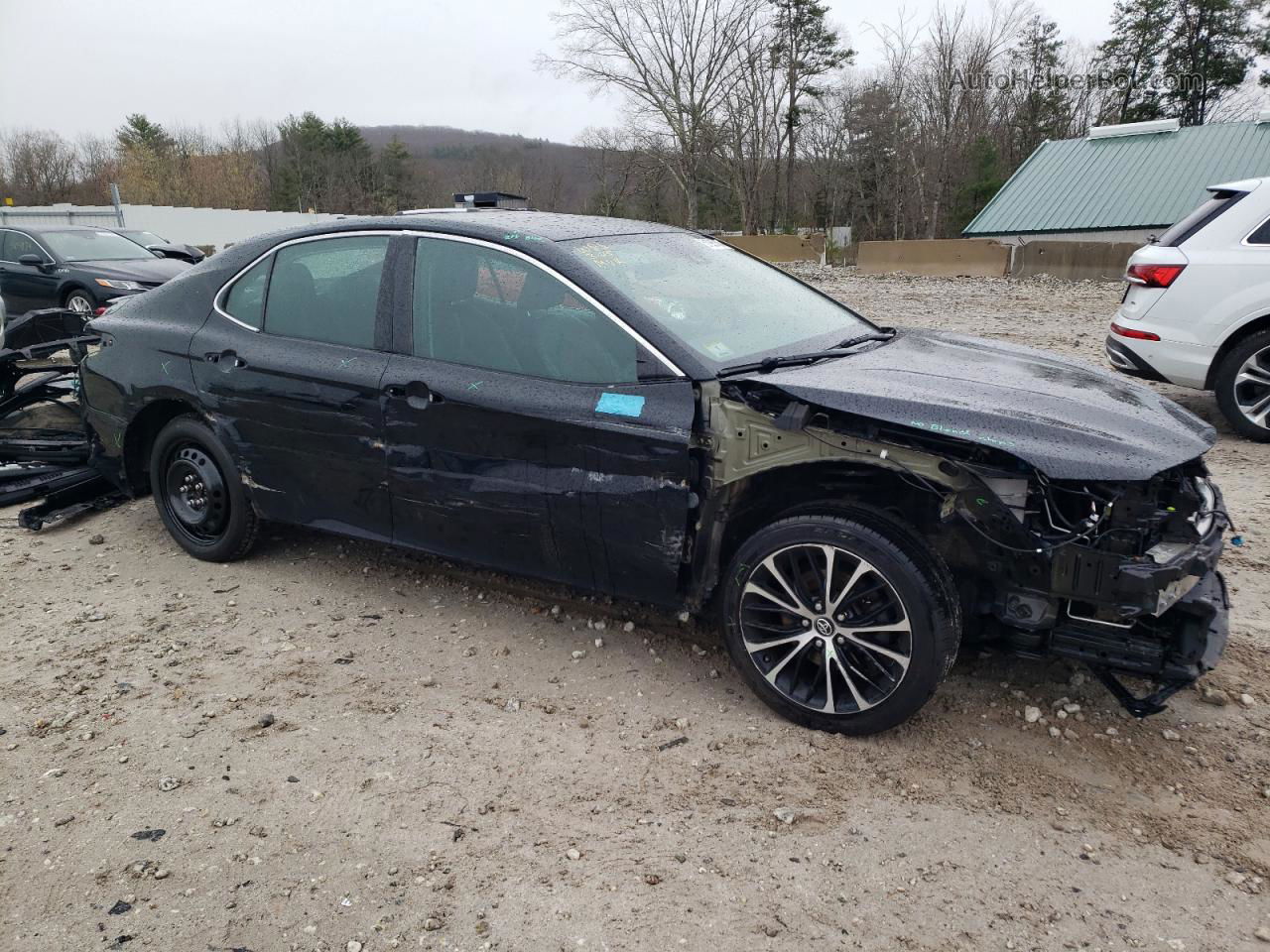 2019 Toyota Camry L Black vin: 4T1B11HK4KU693907