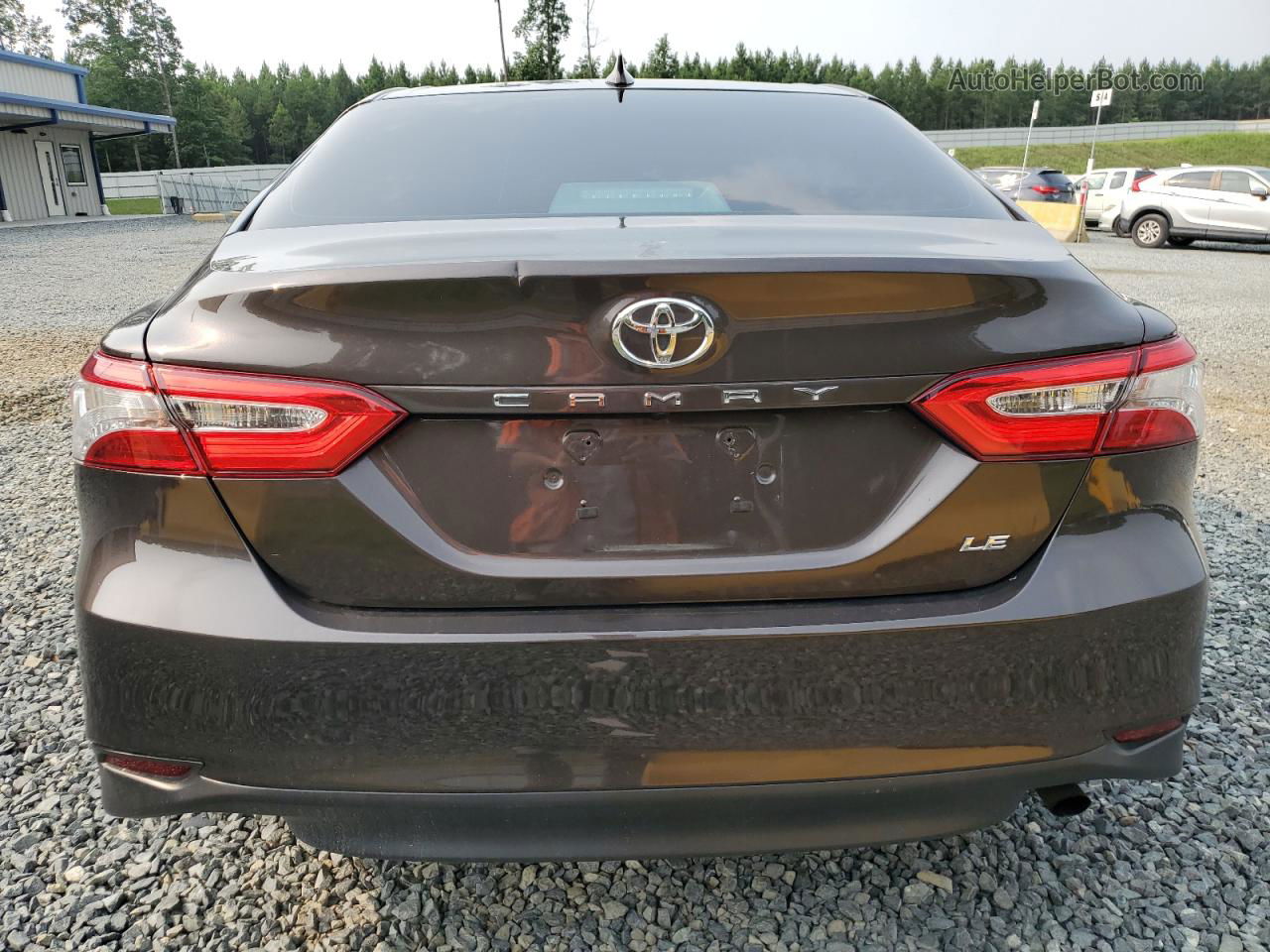 2019 Toyota Camry L Угольный vin: 4T1B11HK4KU707241