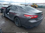 2019 Toyota Camry Le Gray vin: 4T1B11HK4KU720765