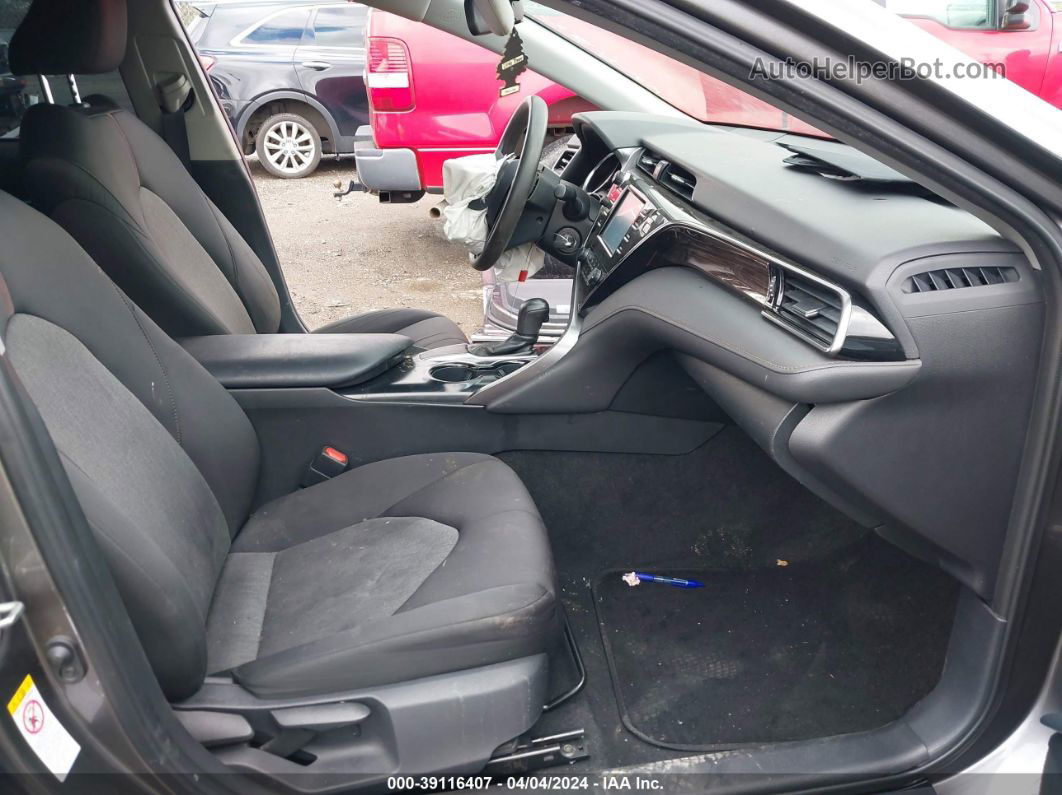 2019 Toyota Camry Le Серый vin: 4T1B11HK4KU720765