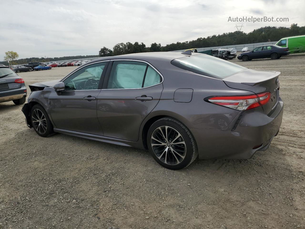 2019 Toyota Camry L Gray vin: 4T1B11HK4KU721849