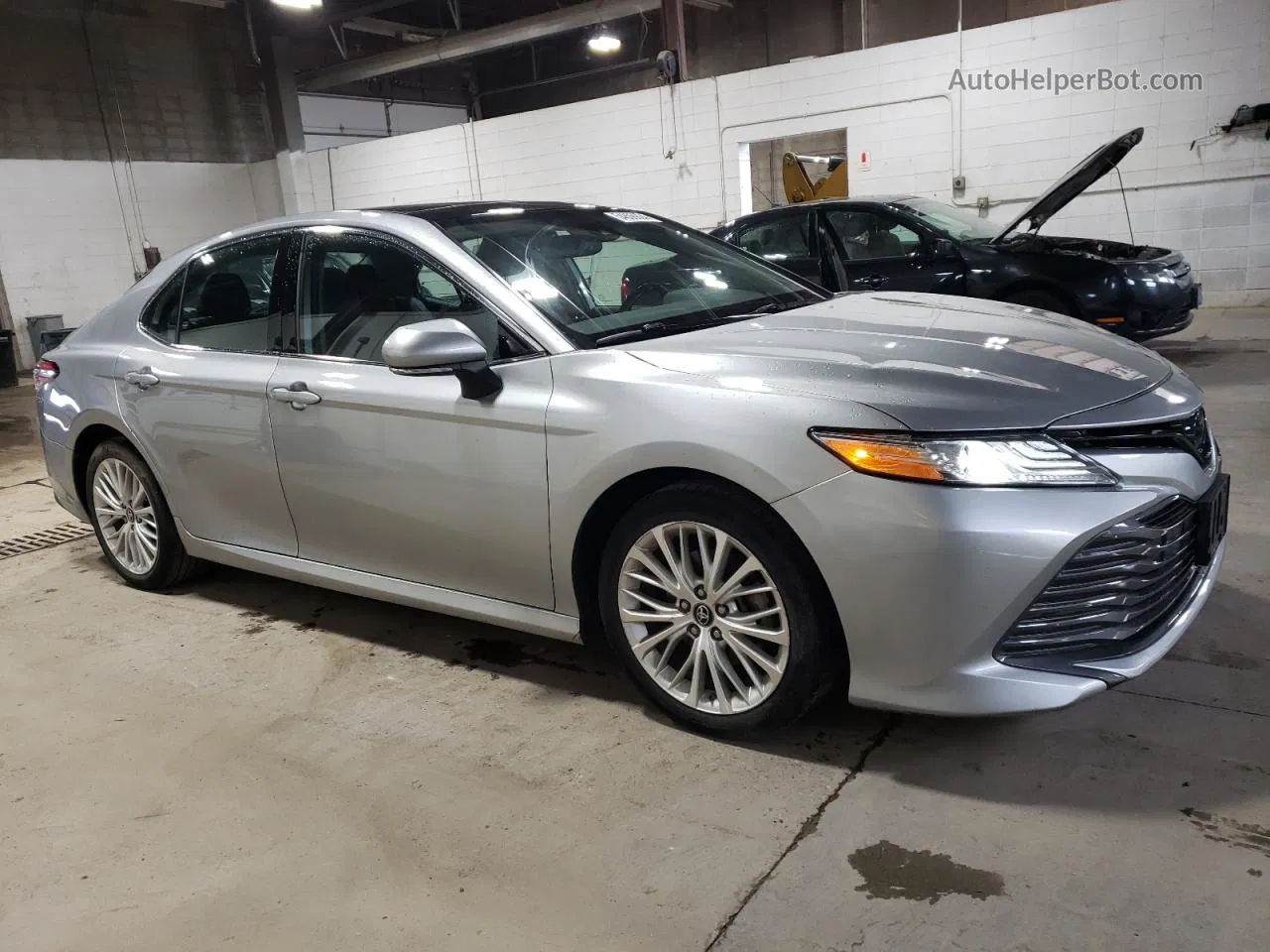 2019 Toyota Camry L Silver vin: 4T1B11HK4KU751756