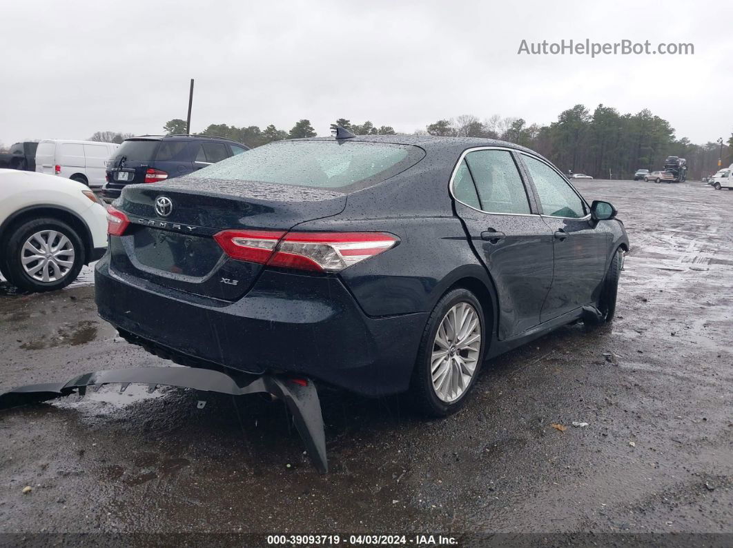 2019 Toyota Camry Xle Blue vin: 4T1B11HK4KU762725